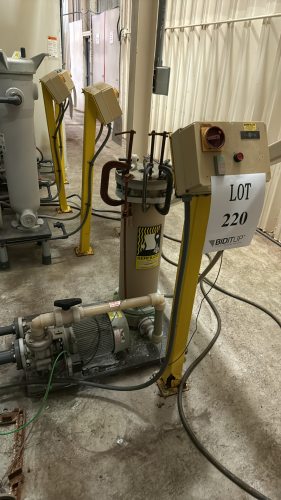 SERFILCO E NICKLE PUMP 3 PHASE WATER COOL PUMP