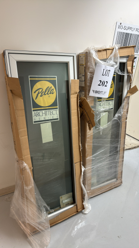 (2) PELLA WINDOWS 23&rdquo; X 5&rdquo; X 60&rdquo;