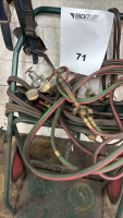 WELDING CART W/ (2) TORCHES - 2