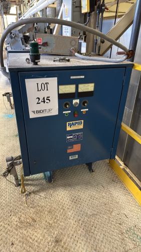 RAPID POWER CORPORATION RECTIFIER AC INPUT VOLTS: 460, AMPS: 50, HZ: 60, PHASE 3, DC OUTPUT VOLTS: 9, AMPS: 3000, KW: 27, DUTY: CONT