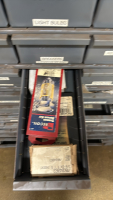 PARTS CABINET W/ FUSES, RELAYS, LIGHT BULBS - 6