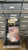 PARTS CABINET W/ FUSES, RELAYS, LIGHT BULBS - 7