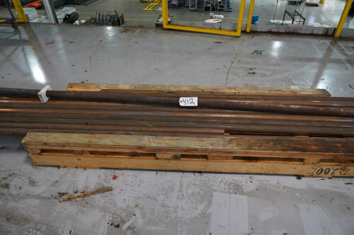 (10) COPPER 10FT ROLL STOCK PIECES ON (1) SKID ;