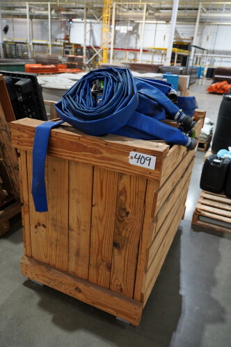 SPARE CONDENSER COIL IN CRATE ;
