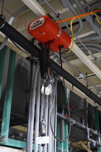 CM LODESTAR 1/2 TON CRANE HOIST; WITH 2 BUTTON CONTROL
