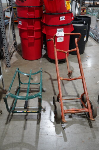 LOT OF (2) DUMP DOLLIES;