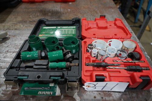 MASTERFORCE / Milwaukee HOLE SAW KITS ;