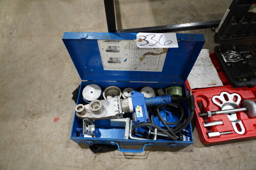 SIMTECH PORTABLE HAND HELD SOCKET FUSION TOOL ; WITH PULLER SETS