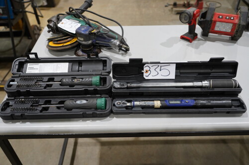 (4) TORQUE SCREWDRIVERS; MASTERFORCE / KOBALT