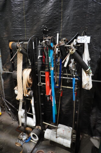LOT OF ASSORTED HAND TOOL; INCLUDES 6 GREASE GUN, PIPE BEINDING , LOCK CUTTER
