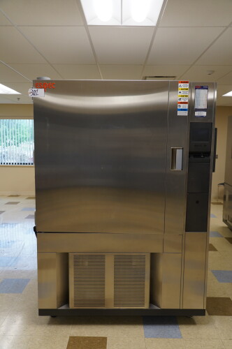 2017 ESPEC PLATINOUS H-SERIES TEMPERATURE AND HUMIDITY CHAMBER EPZ-4H; 56" X 58"X 81", TEMPERTURE RANGE -70oC TO 180oC, INCLUDES COLOR TOUCHSCREEN INTERFACE, HONEYWELL DR4500 TRULINE CIRCULAR CHART RECORDER, 208V, 3 PH, 60 HZ, EQUIPMENT WEIGHT 1390 Lbs. ;