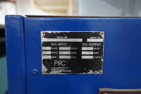 PEC SASSC 4VDV-15C006-421 SOLID STATE CONVERTER / RECTIFIER ; AC INPUT 3 PHASE 460 VOLTS, 60 Hz, 17 AMPS, DC OUTPUT 6 VOLT, 1500 AMPS; Ser No: 23714 - 4