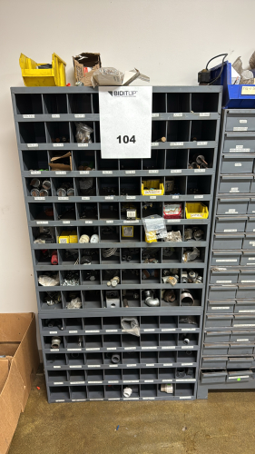 PARTS CABINET W/ CONTENT FUSES, PVC