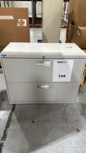 (2) DRAWER CANINET W/ CONTENT