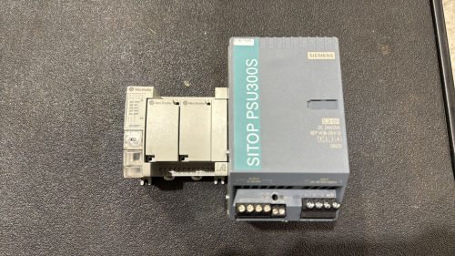 ALLEN BRADLEY MICRO 830 RELAY CAT NO. 2080-LC30-16QWB, SIEMENS POWER SUPPLY SITOP PSU300S