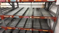 (4) SECTION OF PALLET RACKING 96&rdquo; (48) BEAMS AND RACK CONVEYOR 12&rdquo; X 57&rdquo; - 3