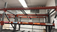 (4) SECTION OF PALLET RACKING 96&rdquo; (48) BEAMS AND RACK CONVEYOR 12&rdquo; X 57&rdquo; - 4