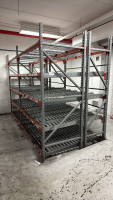 (4) SECTION OF PALLET RACKING 96&rdquo; (48) BEAMS AND RACK CONVEYOR 12&rdquo; X 57&rdquo; - 5