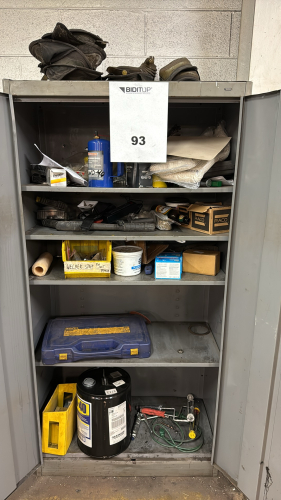 STORAGE CABINET W/ CONTENT