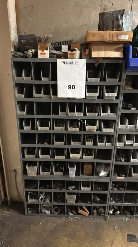 PART CABINET W/ NUTS AND BOLTS