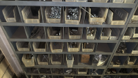 PART CABINET W/ NUTS AND BOLTS - 4