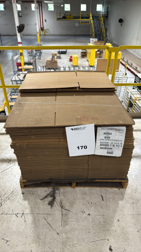 LOT OF ASSORTED BOXES