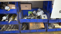 LOT OF ASSORTED ELCTRICAL COMPONENTS, BREAKERS GUAGES, SILICONE - 3
