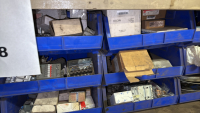 LOT OF ASSORTED ELCTRICAL COMPONENTS, BREAKERS GUAGES, SILICONE - 4