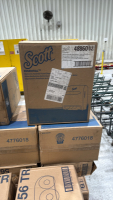 (28) BATH TISSUE DISPENSER AND (5) SCOTT ESSENTIAL ELECTRIC HARD ROLL TOWEL DISPENSER - 3