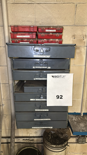 (8) DRAWER PARTS ORGANIZER