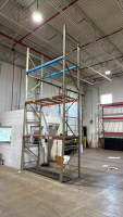 (12) SECTIONS OF PALLET RACKING 19&rsquo; AND 10&rsquo; W/ 76 BEAMS - 3