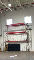 (12) SECTIONS OF PALLET RACKING 19&rsquo; AND 10&rsquo; W/ 76 BEAMS - 4