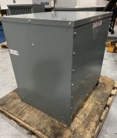 Square D model EXN75T3H 75KVa transformer. 3 phase, 480 V Primary. 208Y /120V secondary - 5