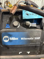 MILLER MILLERMATIC 350P SKU: 907300 WITH BORNARD TORCH - 3