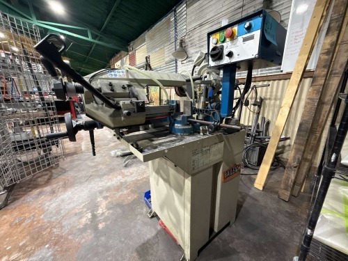2021 BAILEIGH HORIZONTAL METAL CUTTING BAND SAW MODEL: BS-210M, SN: 21125742