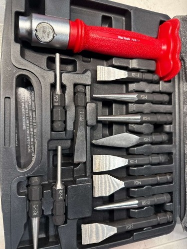 MAC TOOLS 12 PIECE CHIS AND PUNCH SET MODEL: PCS1000K