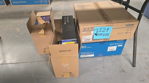 LOT OF ASSTD BROTHER AND EZINK TONER
