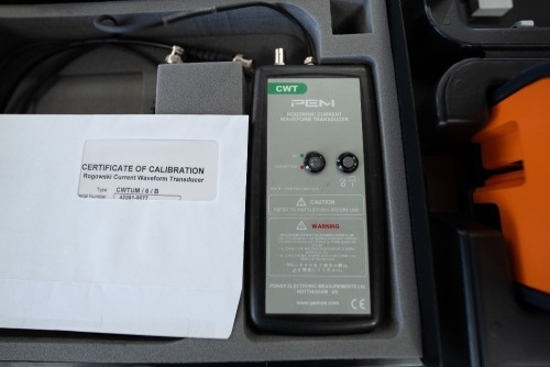 PEM ROGOWSKI CURRENT WAVEFORM TRANSDUCER MODEL: CWT