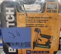 BOSTICH 18 GAUGE FINISH STAPLER KIT MODEL SX1838K (NEW UNUSED)