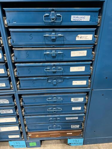 (10) Drawer Industrial Storage Parts Organizer