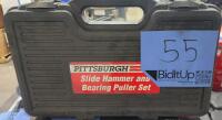 PITTSBURGH AUTOMOTIVE Slide Hammer and Bearing Puller Set and Assorted Hard Plastic Tool Cases - 2