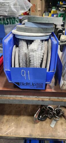 LOT OF ASSORTED GRINDING WHEELS