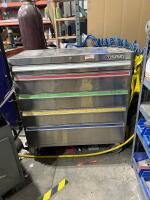 HUSKY 5-Drawer Wheeled Tool Cabinet 18" x 36" x 33" With Contents
