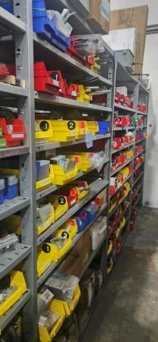 Assorted Contents of Shelving Bay