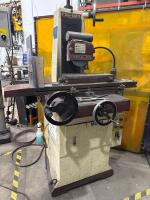 CHEVALIER FSG-618M MANUAL SURFACE GRINDER FLOOR SIZE 74.8" x 55.1" x 83.9" TABLE SIZE 5.9" x 18.1" 60Hz 3450 RPM/50Hz 2850 RPM - 4