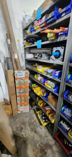 (1) 50" x 18" x 84" Metal Shelf Only CONTENTS NOT INCLUDED DELAYED PICKUP