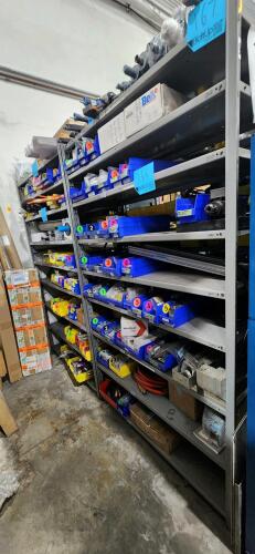 (1) 50" x 18" x 84" Metal Shelf Only CONTENTS NOT INCLUDED DELAYED PICKUP