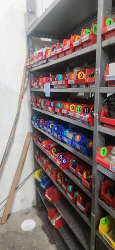 Assorted Contents of Shelving Bay