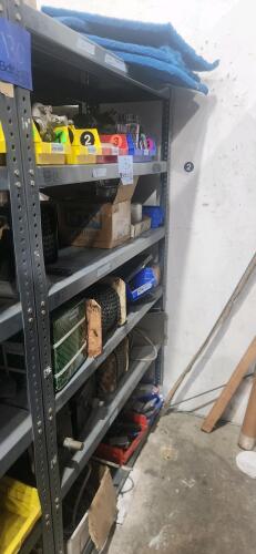 Assorted Contents of Shelving Bay
