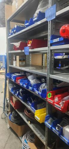 Assorted Contents of Shelving Bay
